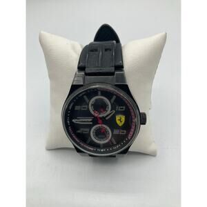 Ferrari Watch- about 44 mm, Black/Red